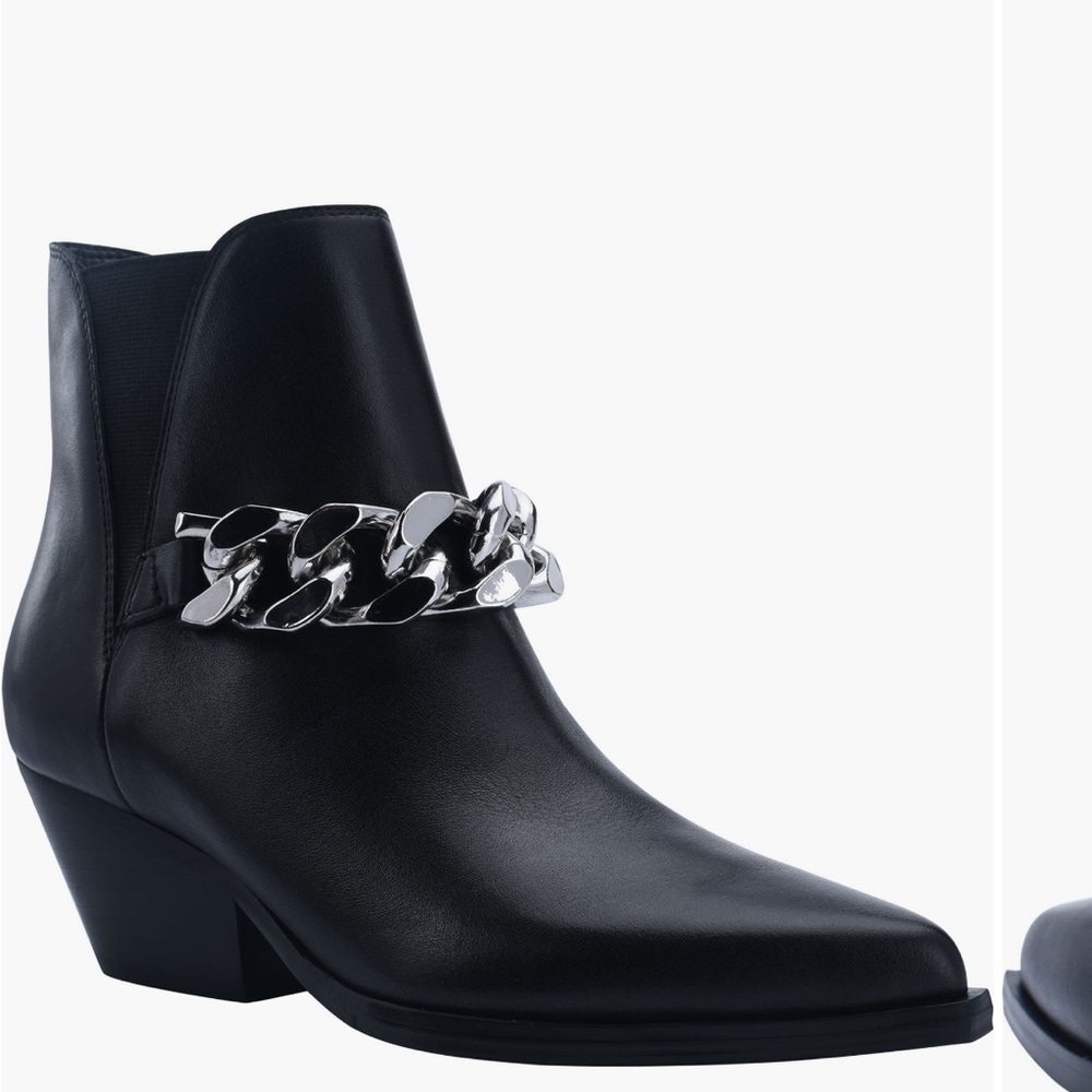 Marc fisher black western boots